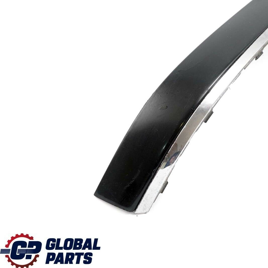 BMW 7 Series E65 E66 Bumper Strip Guard Rear Left N/S Black Sapphire 475