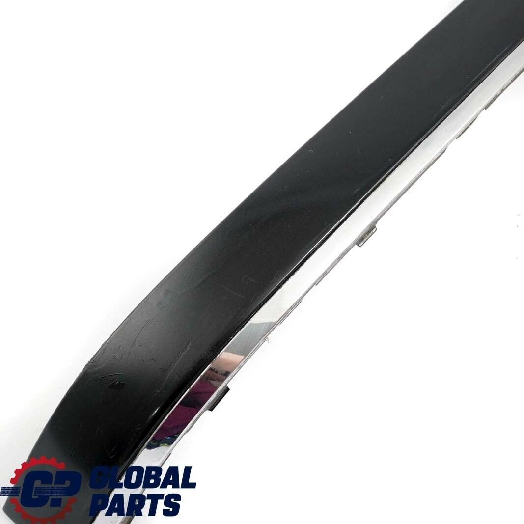 BMW 7 Series E65 E66 Bumper Strip Guard Rear Left N/S Black Sapphire 475