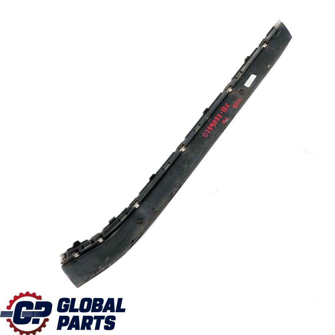 BMW 7 Series E65 E66 Bumper Strip Guard Rear Left N/S Black Sapphire 475