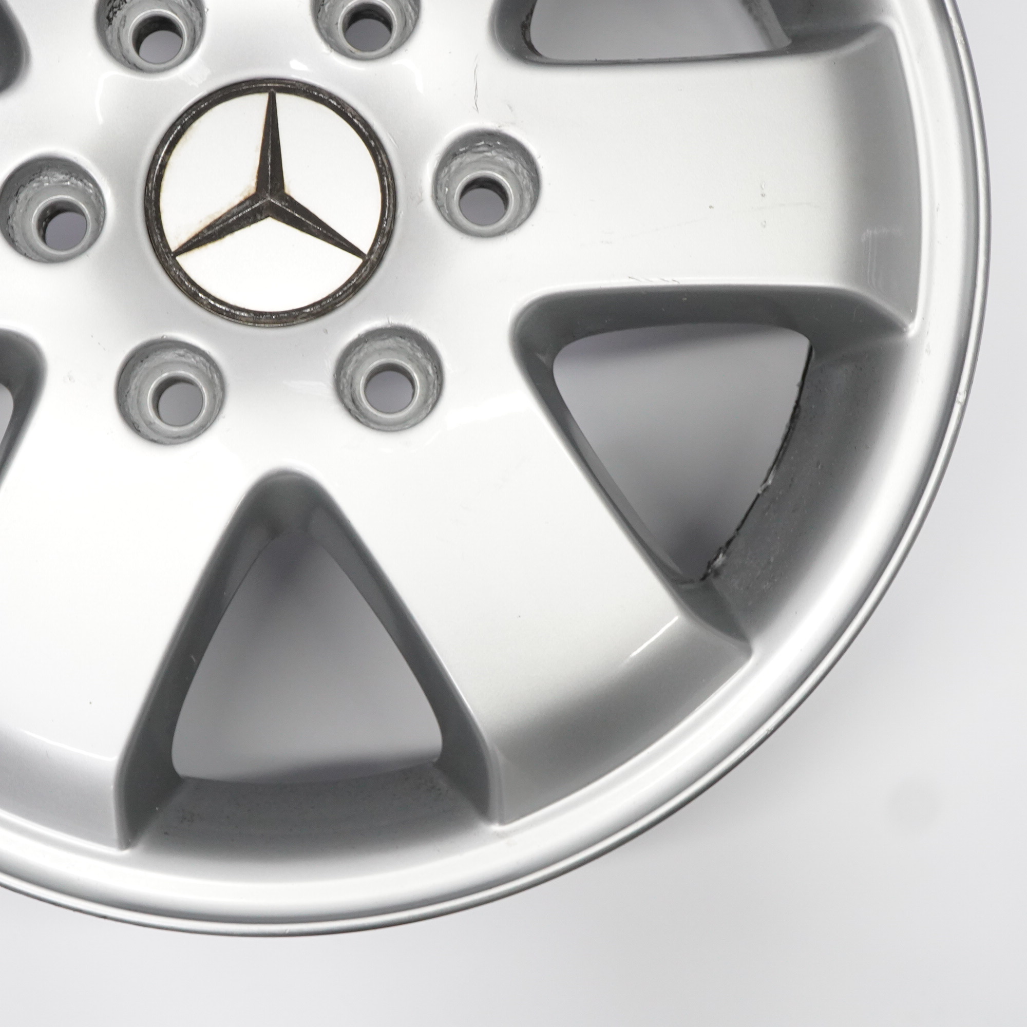 Mercedes W906 W910 Silver Alloy Wheel Rim 16" 6,5J ET:62 A0004017104