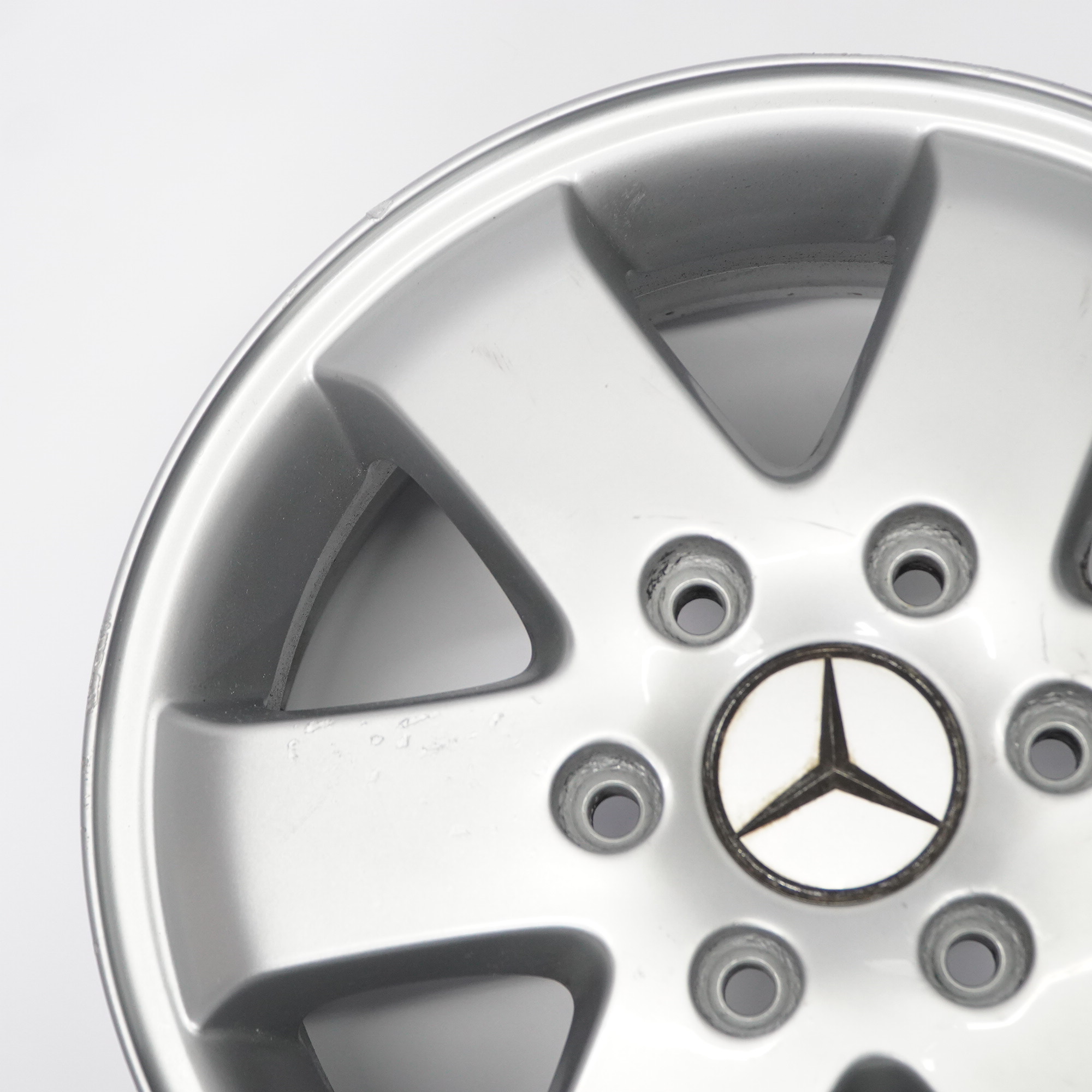 Mercedes W906 W910 Silver Alloy Wheel Rim 16" 6,5J ET:62 A0004017104