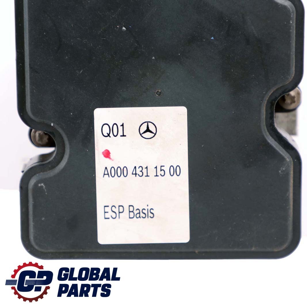 Mercedes-Benz A-Class W176 ABS Hydraulic Brake Pump Unit A0004311500