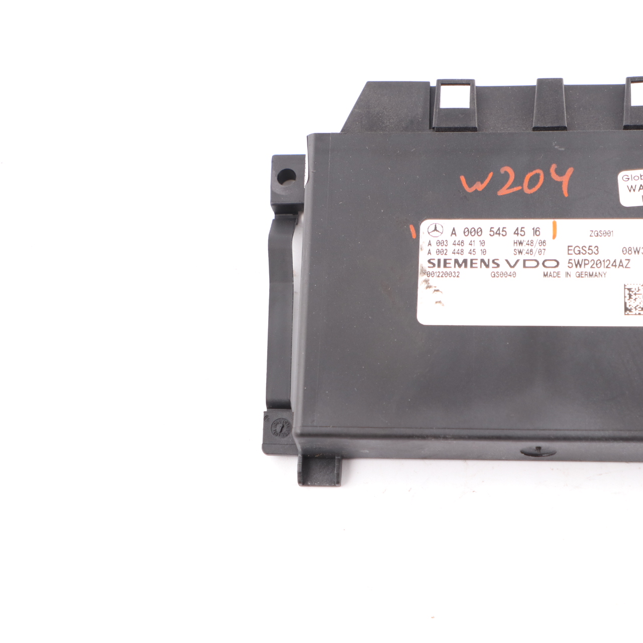 Mercedes W204 Automatikgetriebe EGS Steuergerät ECU A0005454516