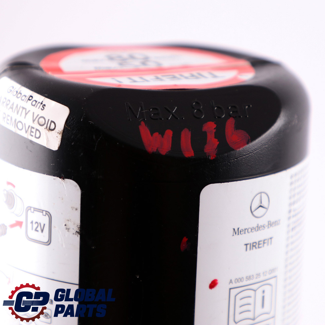 Mercedes-Benz A E W169 W207 Coupe C207 Tyre Sealant Sealer Tirefit Container