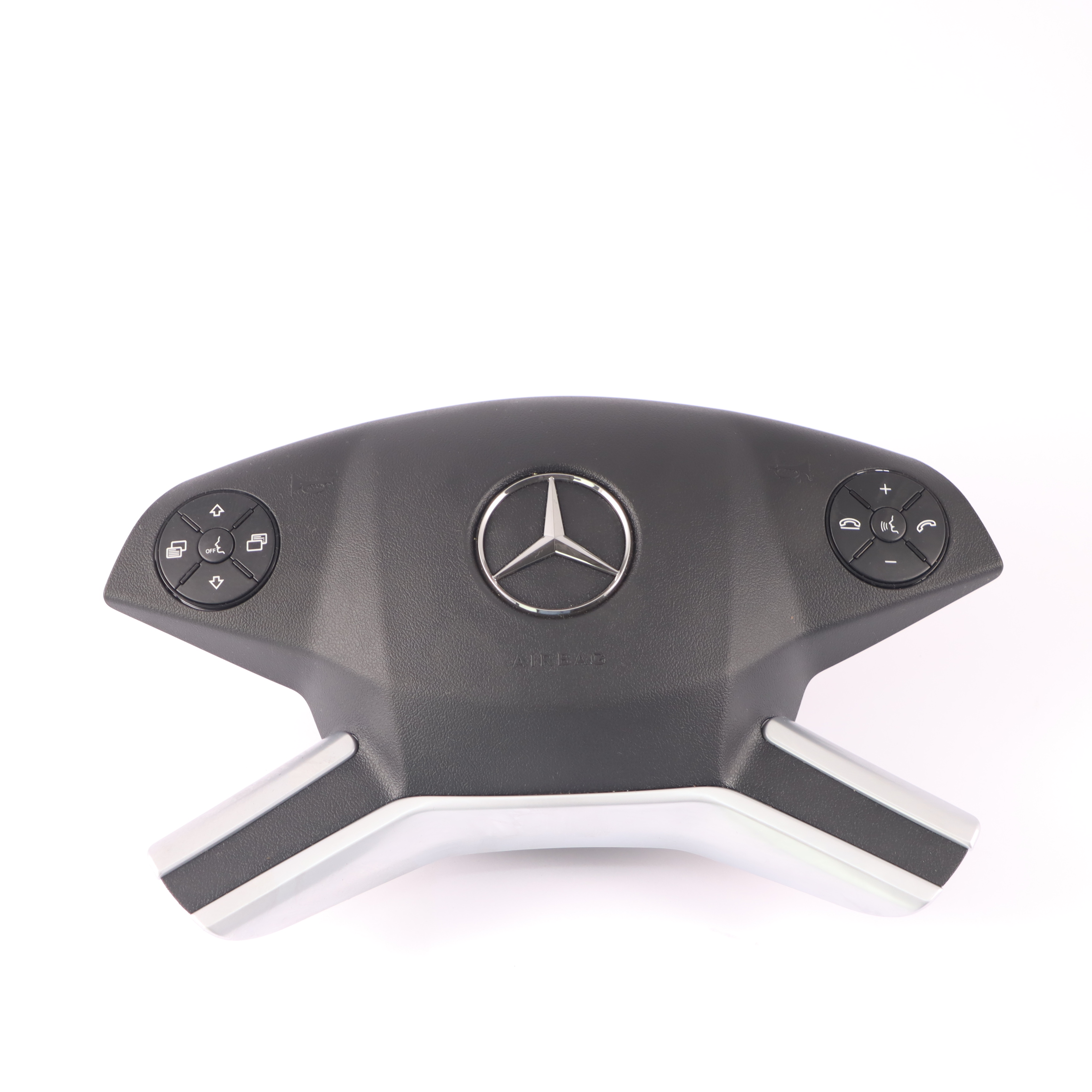 Mercedes ML W164 W251 Steering Wheel Air Module Driver's Side Black A0008605202