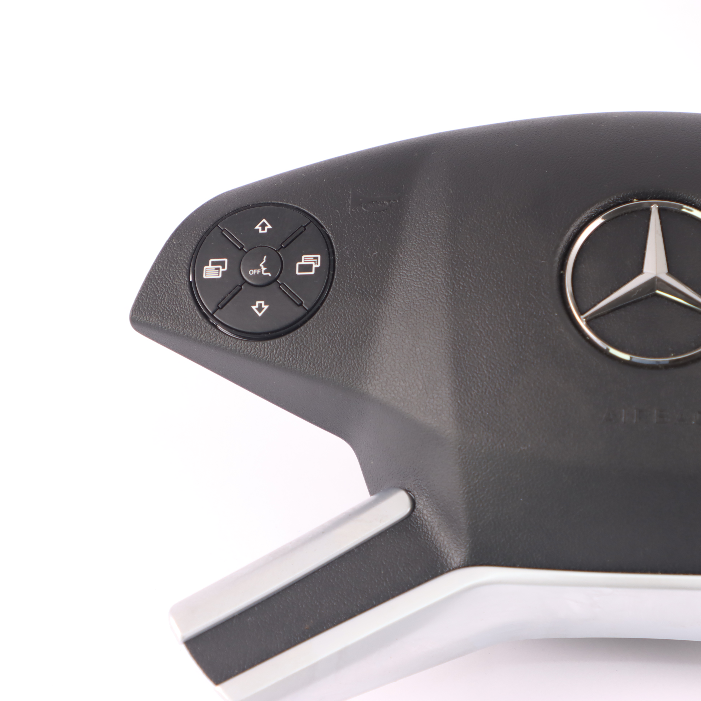 Mercedes ML W164 W251 Steering Wheel Air Module Driver's Side Black A0008605202