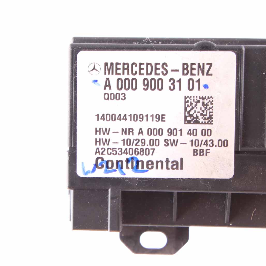 Mercedes C E S W204 W212 W221 Kraftstoffpumpenmodul Steuergerät A0009003101