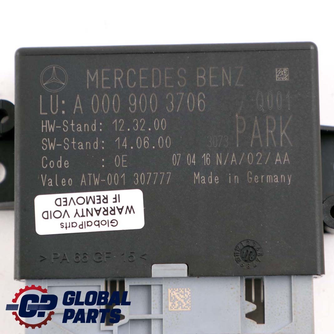 Mercedes-Benz W207 W212 Einparkhilfe Parktronic Steuergerät Modul A0009003706