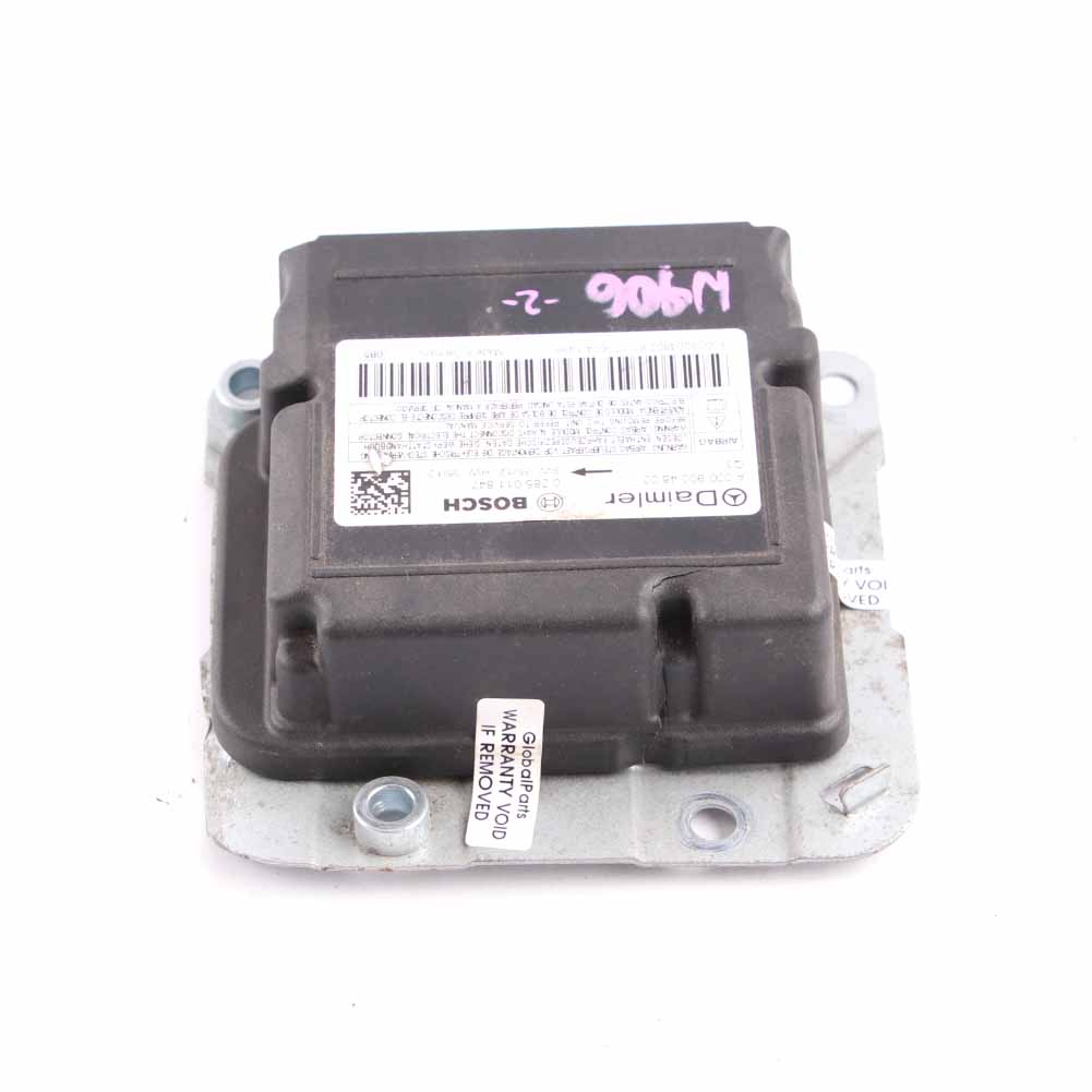 Airbagmodul Mercedes W639 W906 ECU Steuergerät Crash Impact A0009004802