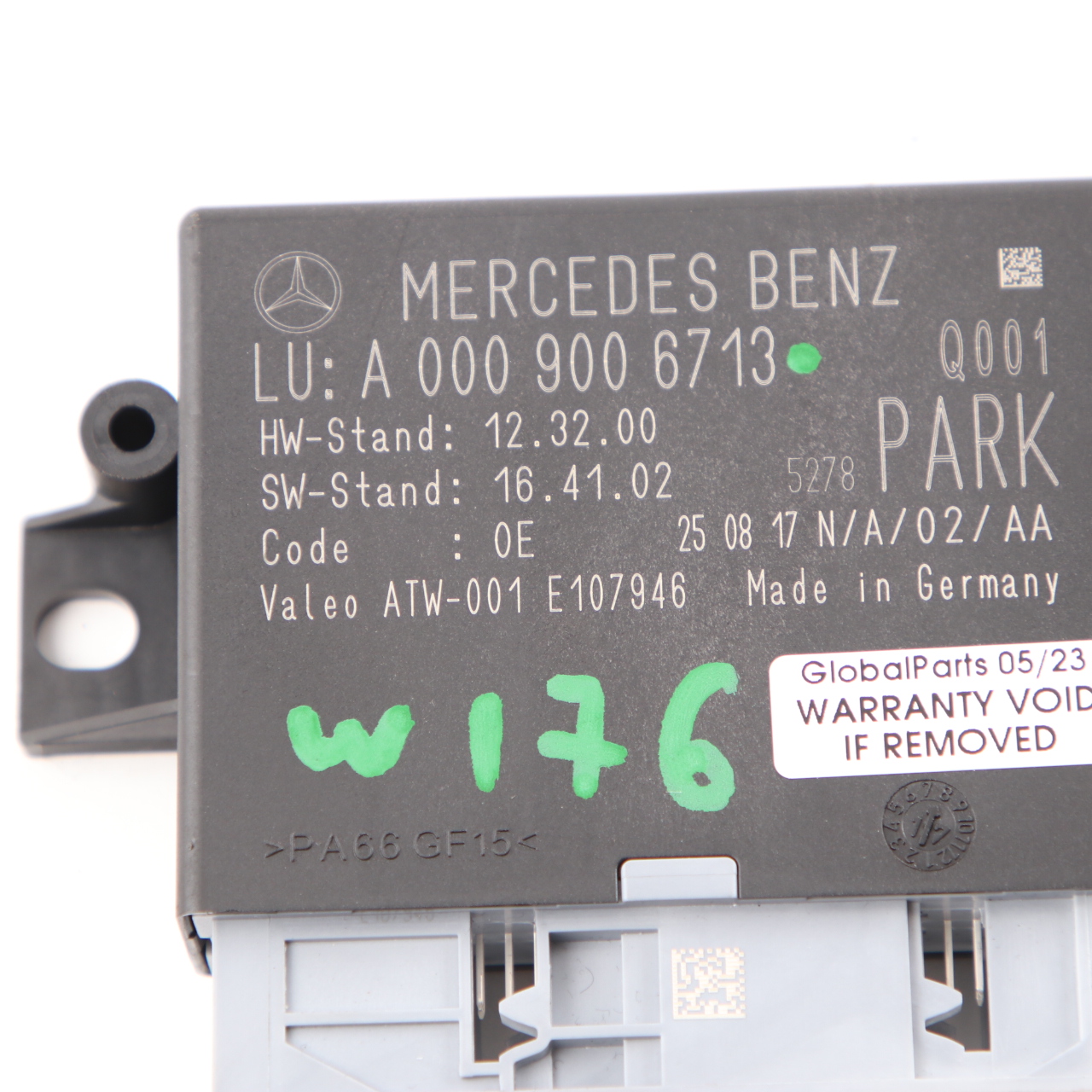 PDC Modul Mercedes W176 W246 Einparkhilfe Steuergerät A0009006713