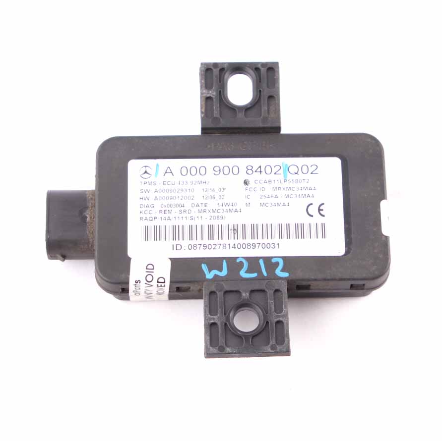 Mercedes W204 W176 W212 Reifendrucküberwachung Steuergerät Modul A0009008402