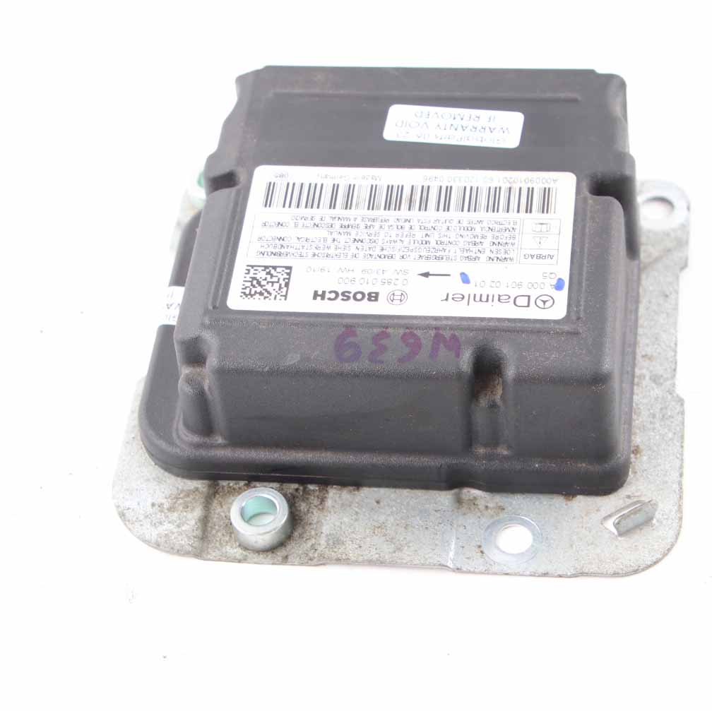 Mercedes Vito W639 Airbag SRS Modul Steuergerät ECU Air Bag A0009010201