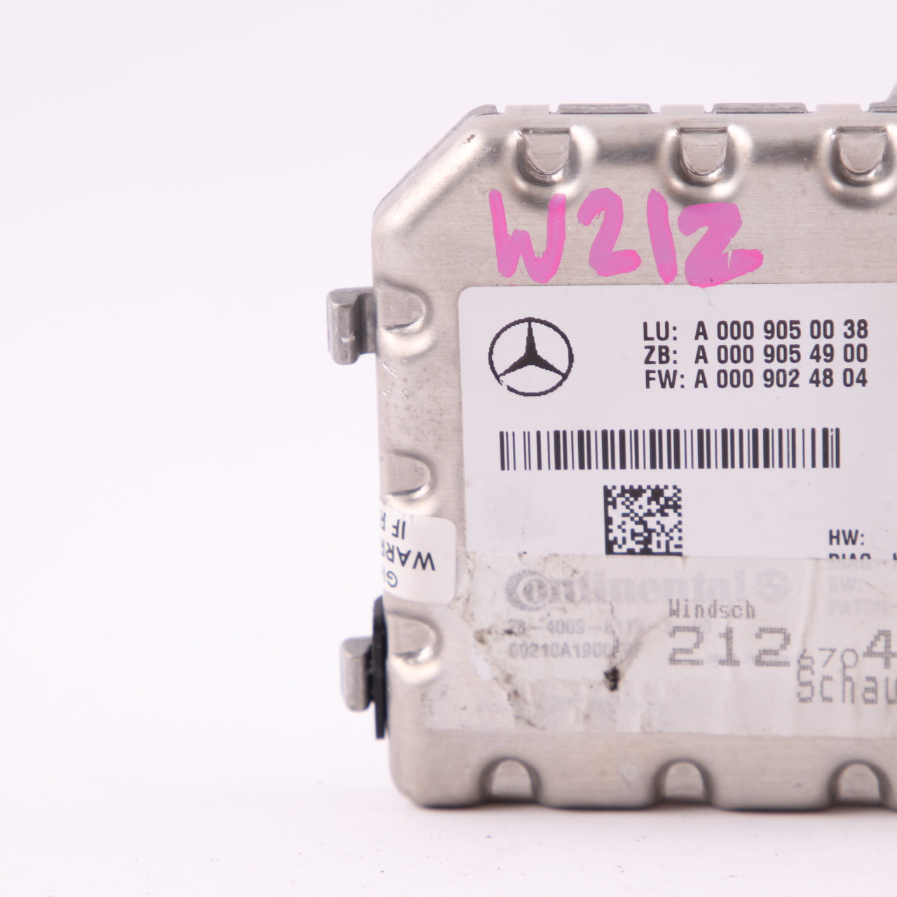 Mercedes W212 Mehrzweck Windschut zscheiben Steuergerät Modul A0009050038