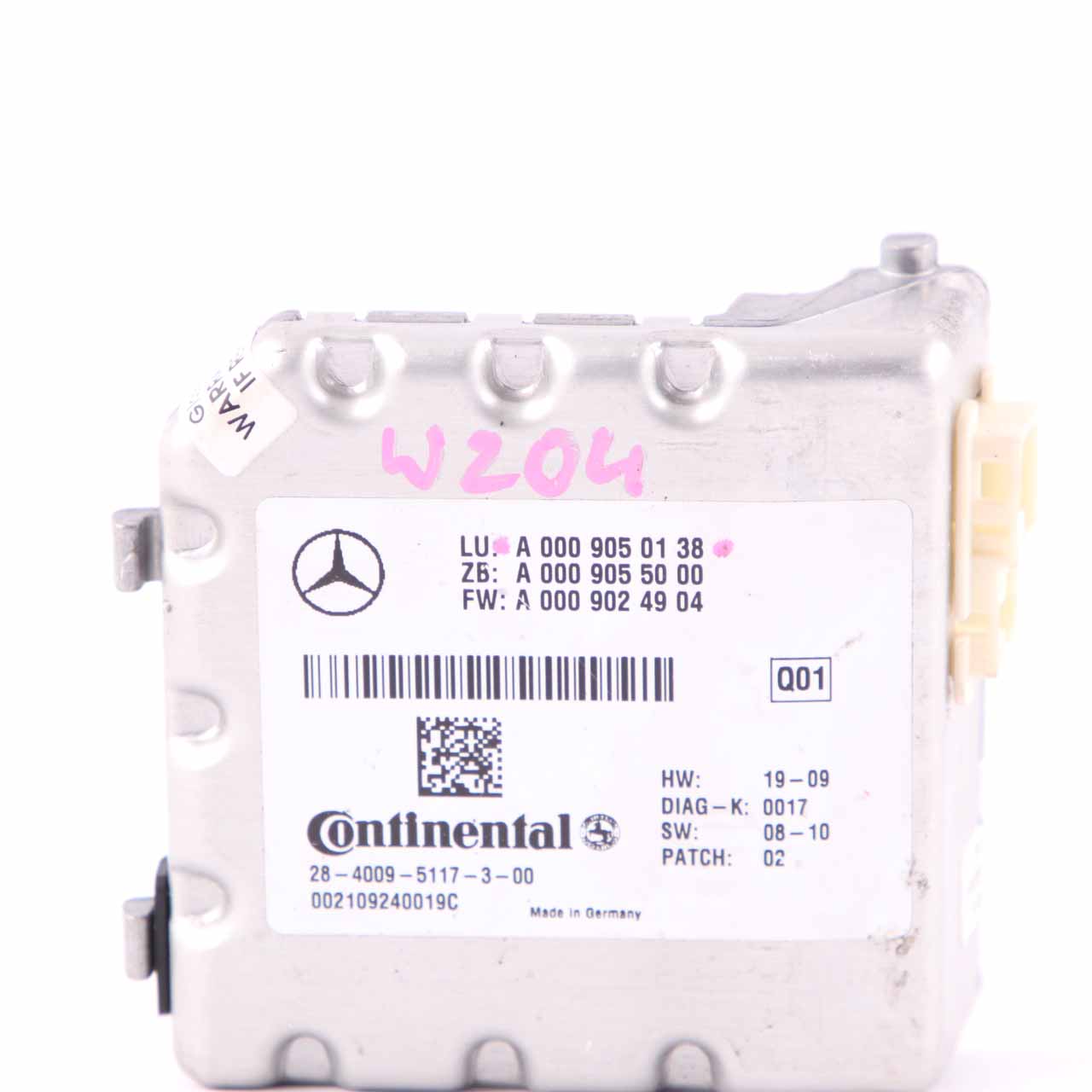 Mercedes W212 Multi-Purpose Windscreen Camera Control Unit Module A0009050138