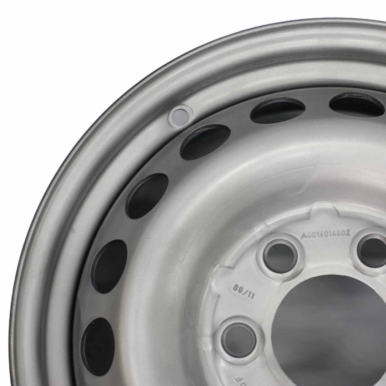 Mercedes Sprinter W906 Jante en acier argenté 16" 6,5J ET:62 A0014014802