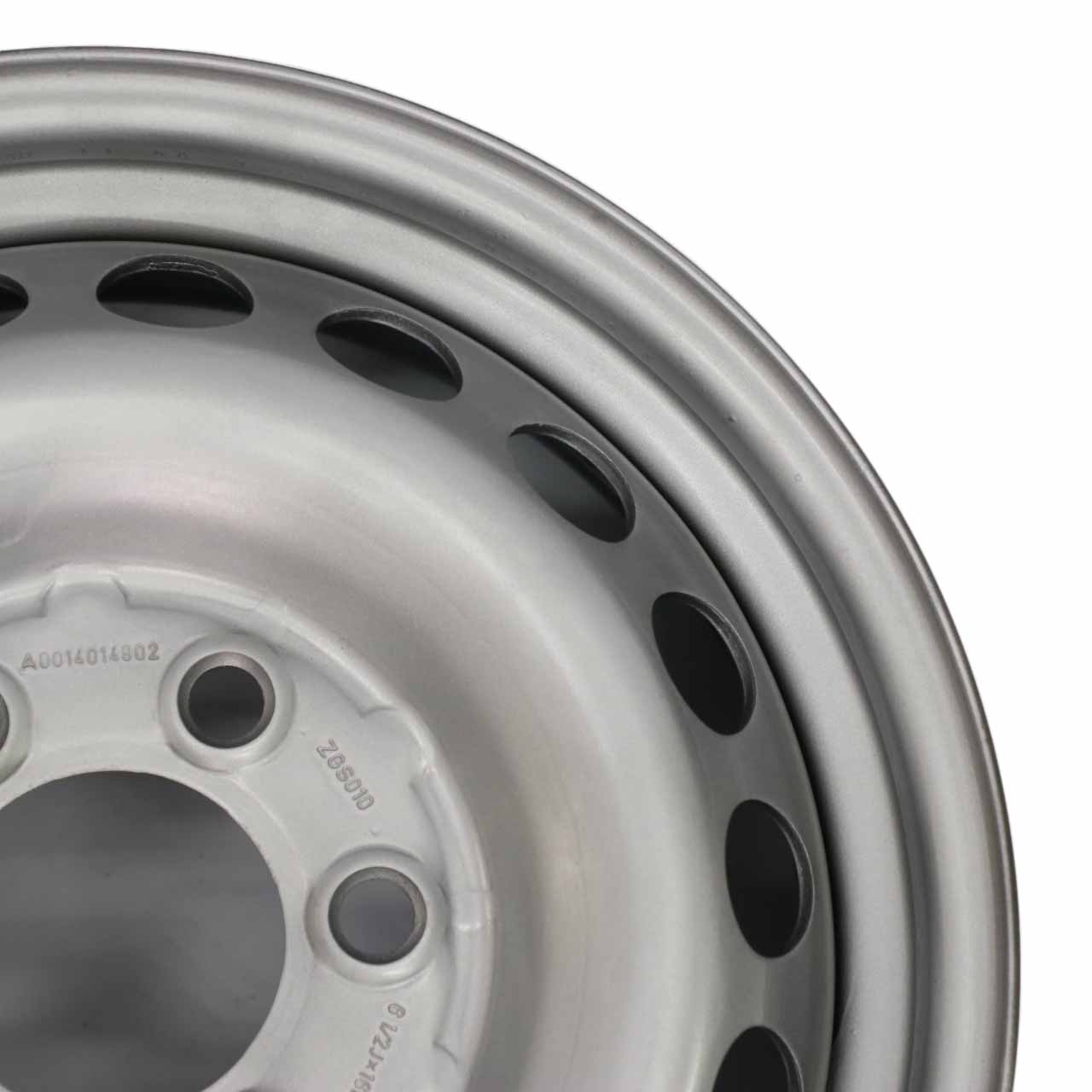 Mercedes Sprinter W906 Jante en acier argenté 16" 6,5J ET:62 A0014014802