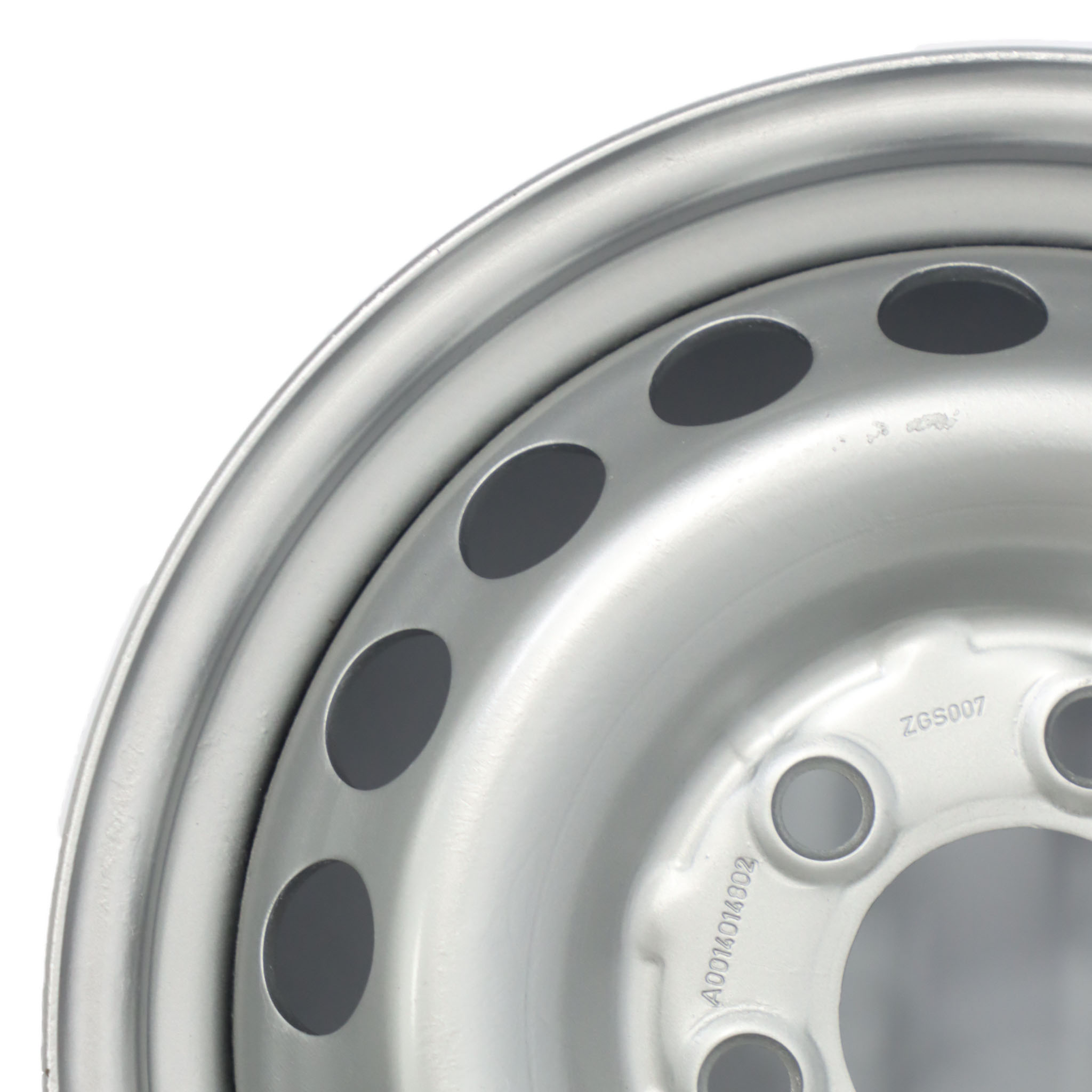 Mercedes Sprinter W906 Silver Steel Rim Wheel 16" 6,5J ET:62 A0014014802