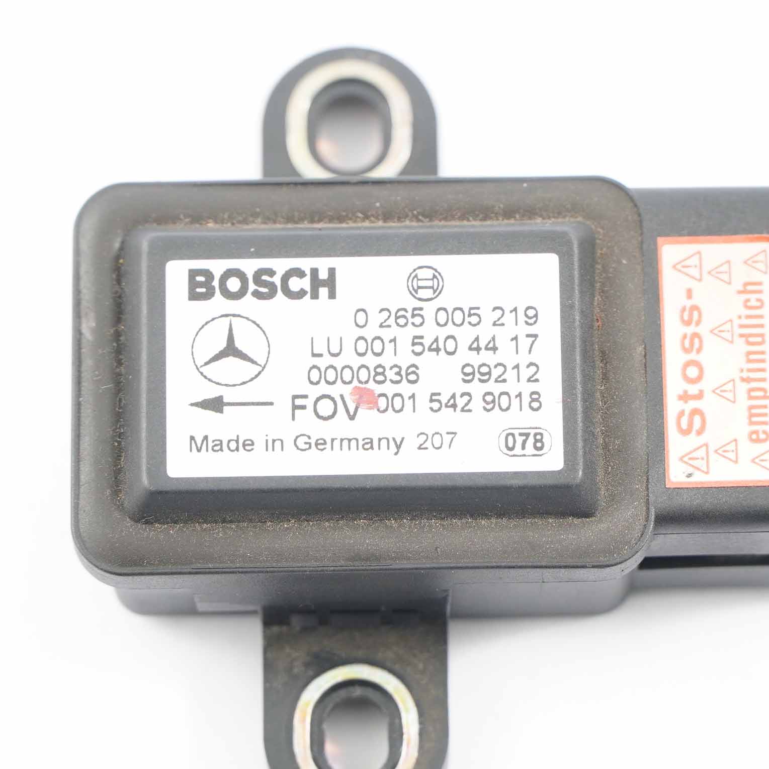 Giersensor Mercedes W210 W220 ESP Drehratensteuergerät Modul A0015429018