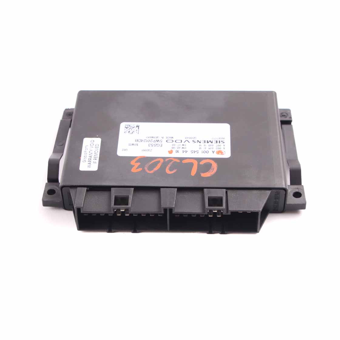 Mercedes CL203 M271 Automatikgetriebe EGS Steuergerät ECU A0015454416