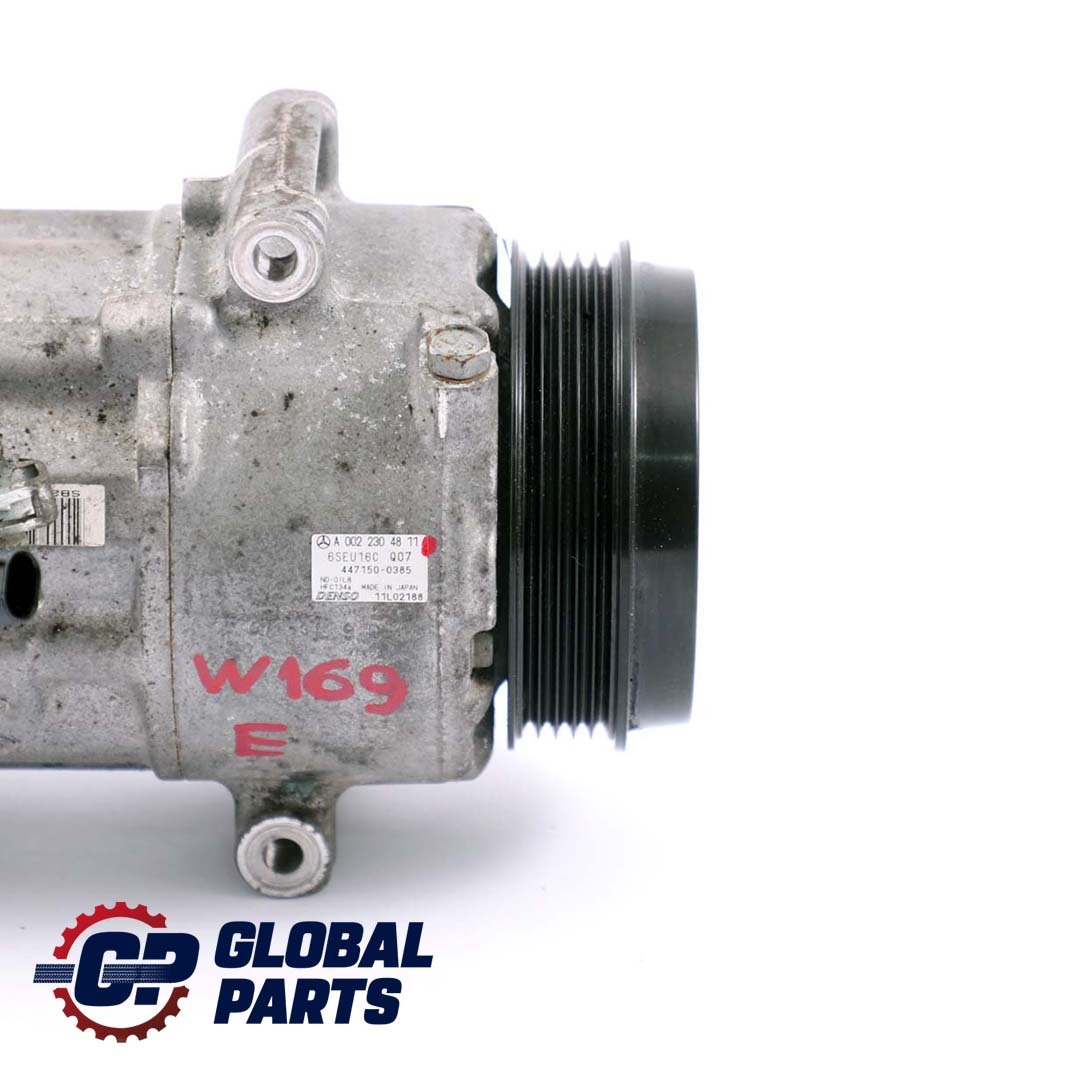 Mercedes-Benz A B Class W169 W245 Air Conditioning Compressor Pump A0022304811