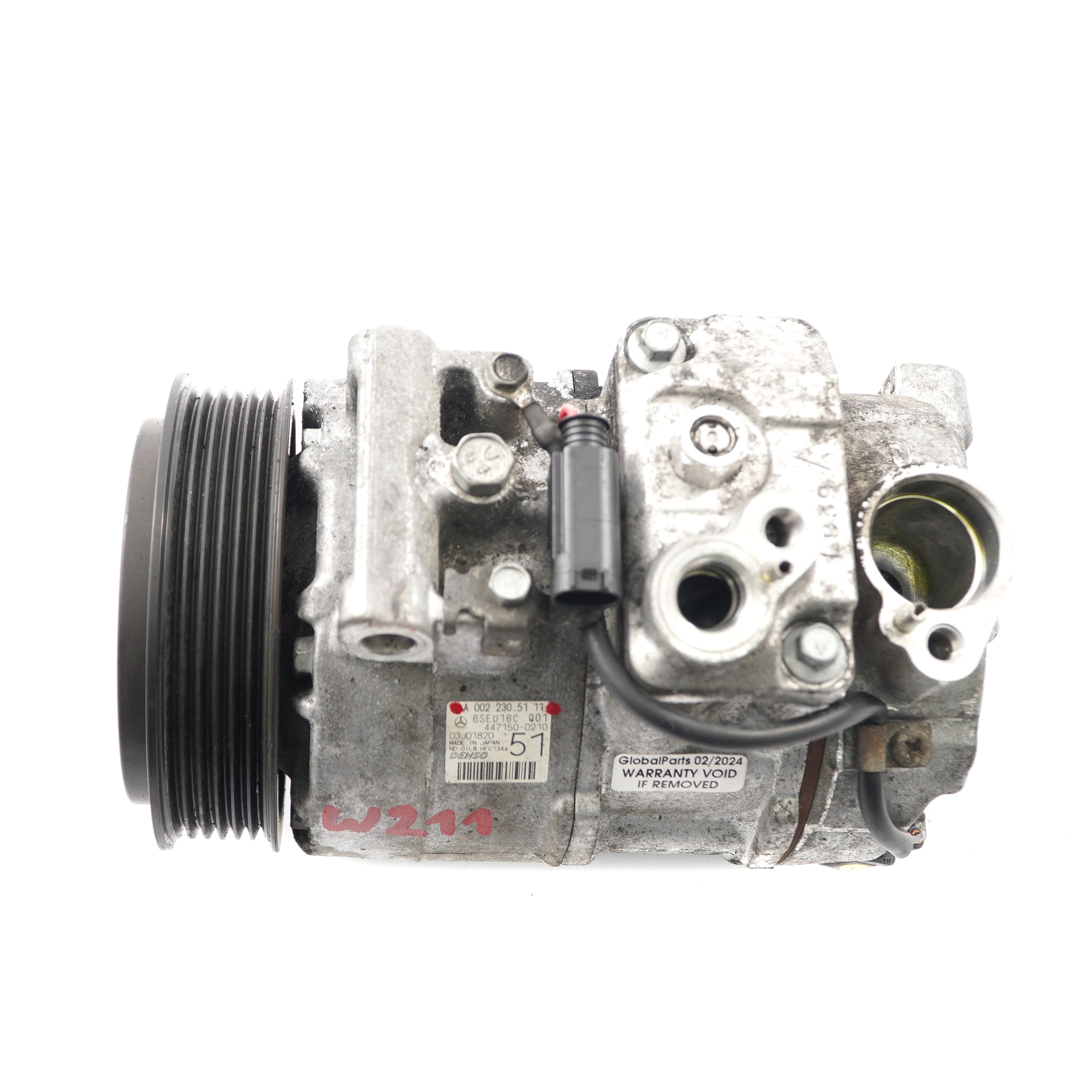 Klimakompressor Mercedes W211 Diesel OM646 A/C Pumpe A0022305111