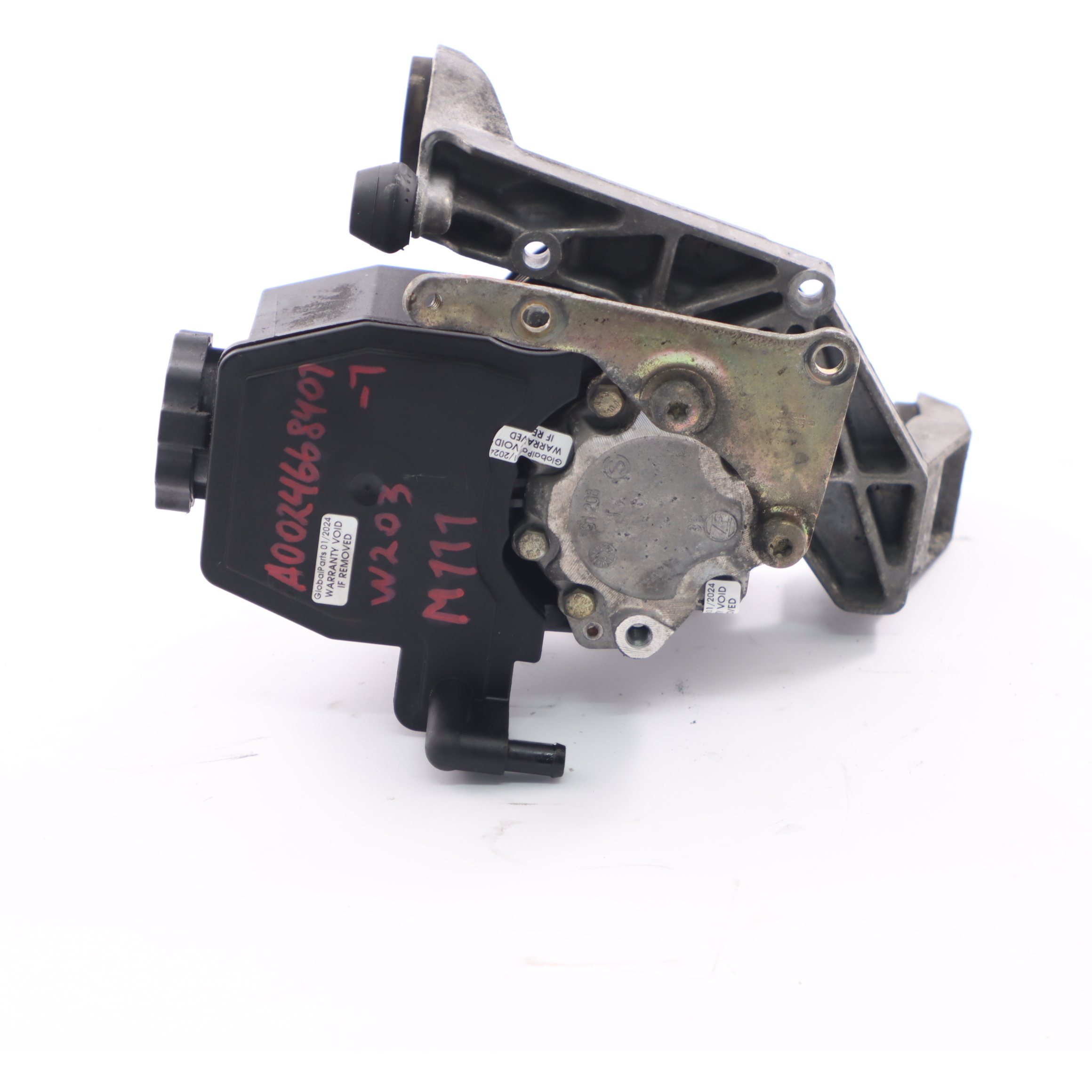 Mercedes W203 W208 M111 Petrol Power Steering Hydraulic Pump A0024668401