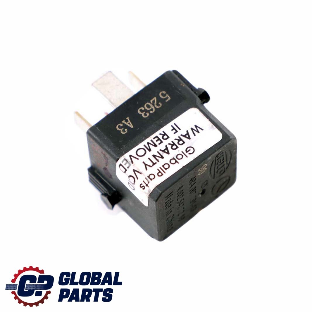 Mercedes W169 W245 W204 W212 Relay 4-Pin Black Hella A0025427219