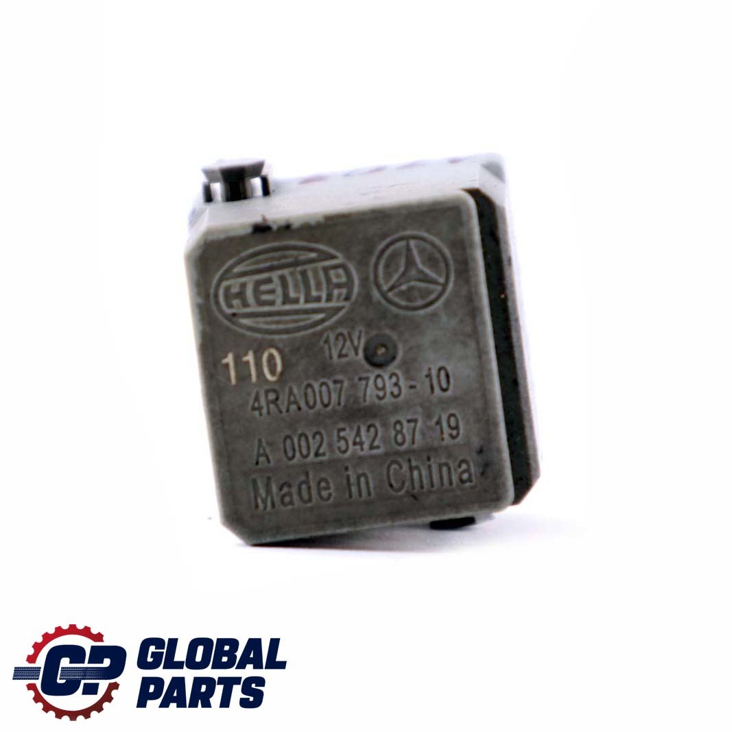 Mercedes-Benz A C E M W176 W204 W207 W166 Relay 4-Pin Grey Hella A0025428719