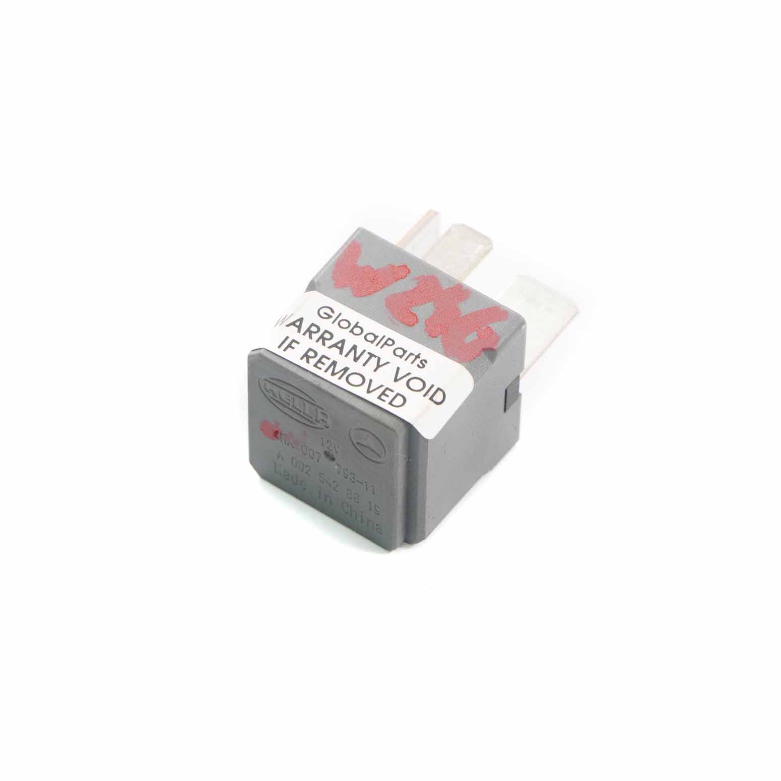 Mercedes W176 W246 Relay Current 4 Pin 12V Hella A0025428819