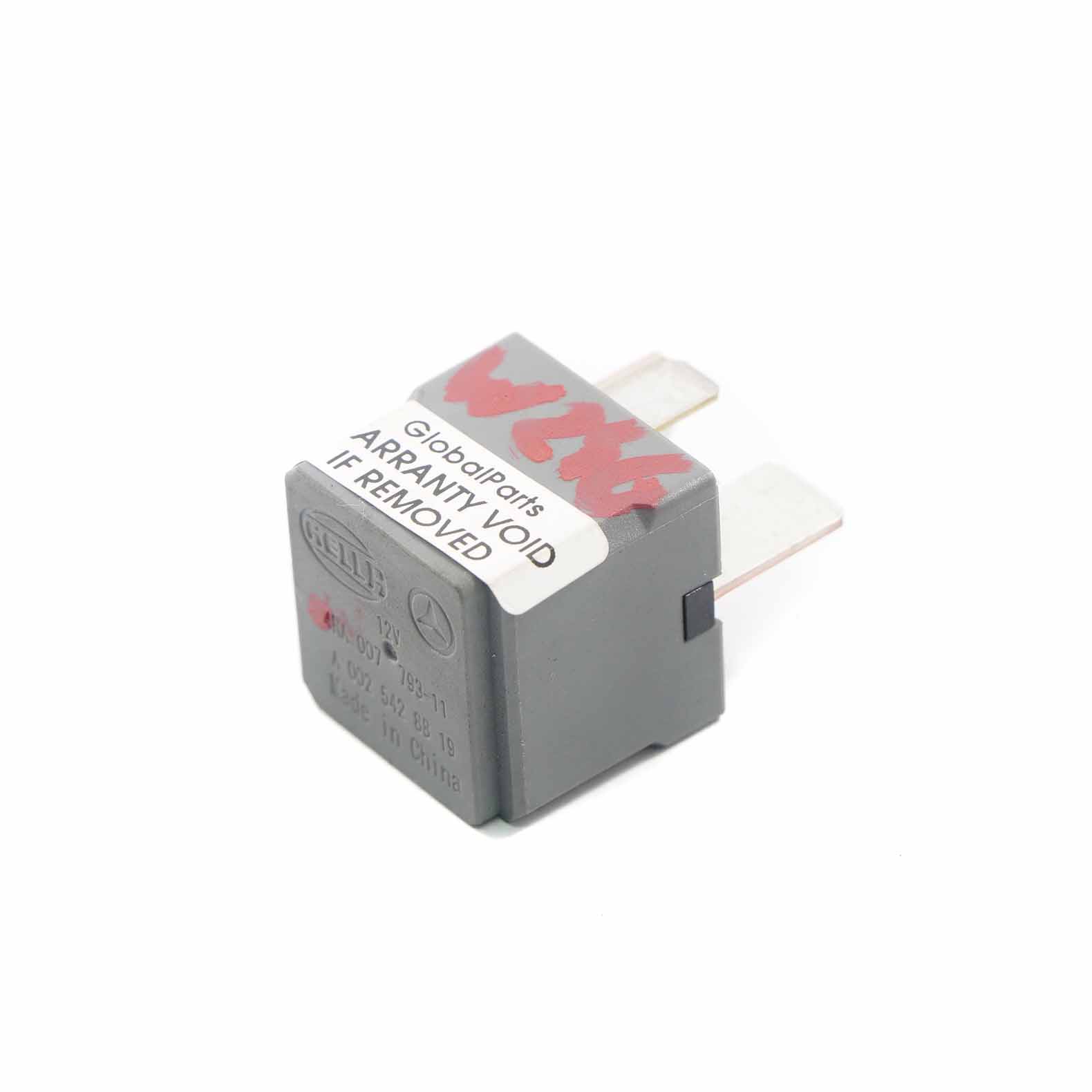 Mercedes W176 W246 Relay Current 4 Pin 12V Hella A0025428819