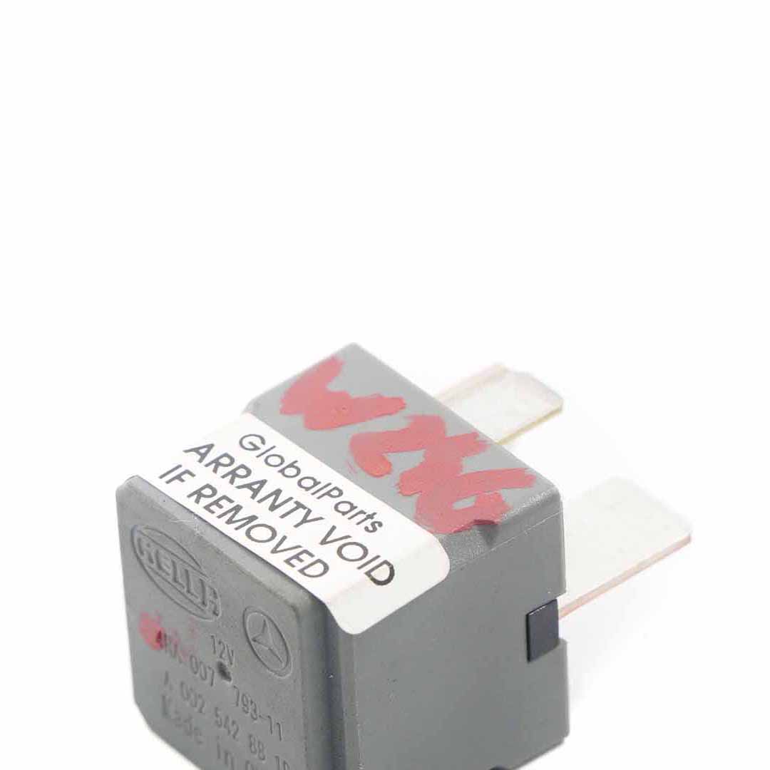 Mercedes W176 W246 Relay Current 4 Pin 12V Hella A0025428819