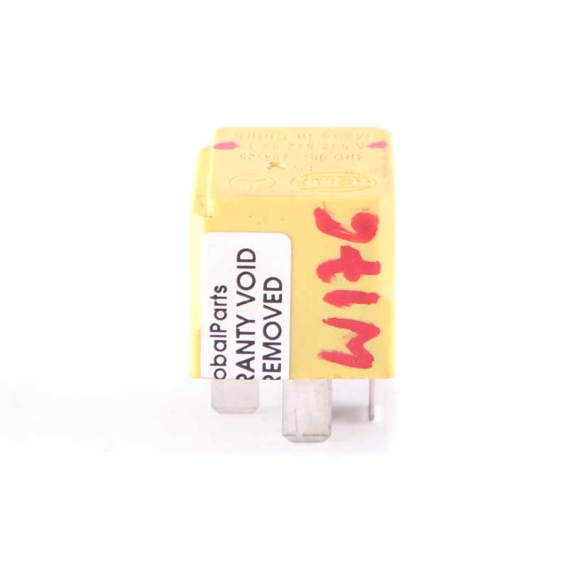 Relay Mercedes W176 W246 5-Pin Yellow Hella 12V A0025428919