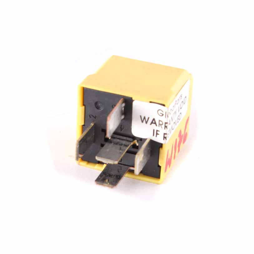 Relay Mercedes W176 W246 5-Pin Yellow Hella 12V A0025428919