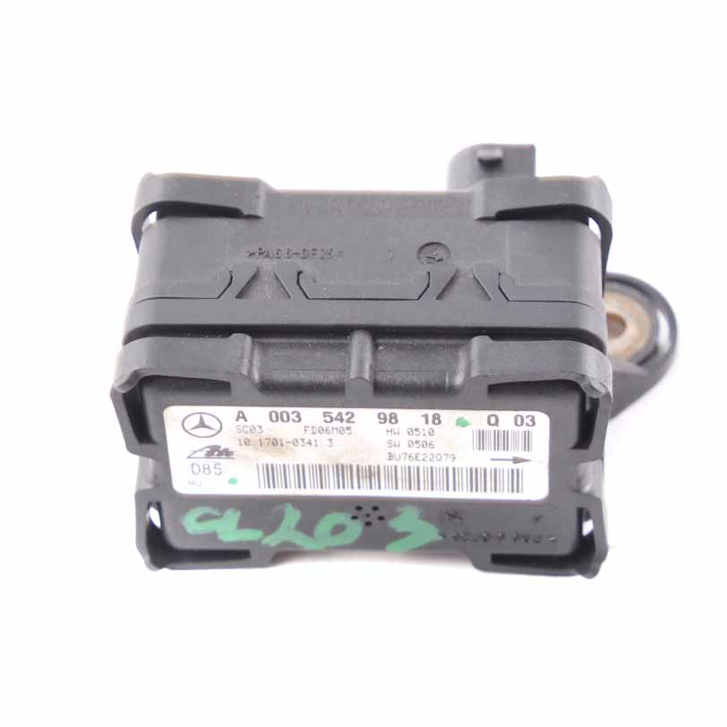 Mercedes W203 C209 Gier-Sensor ESP Drehratensteuergerät Modul A0035429818