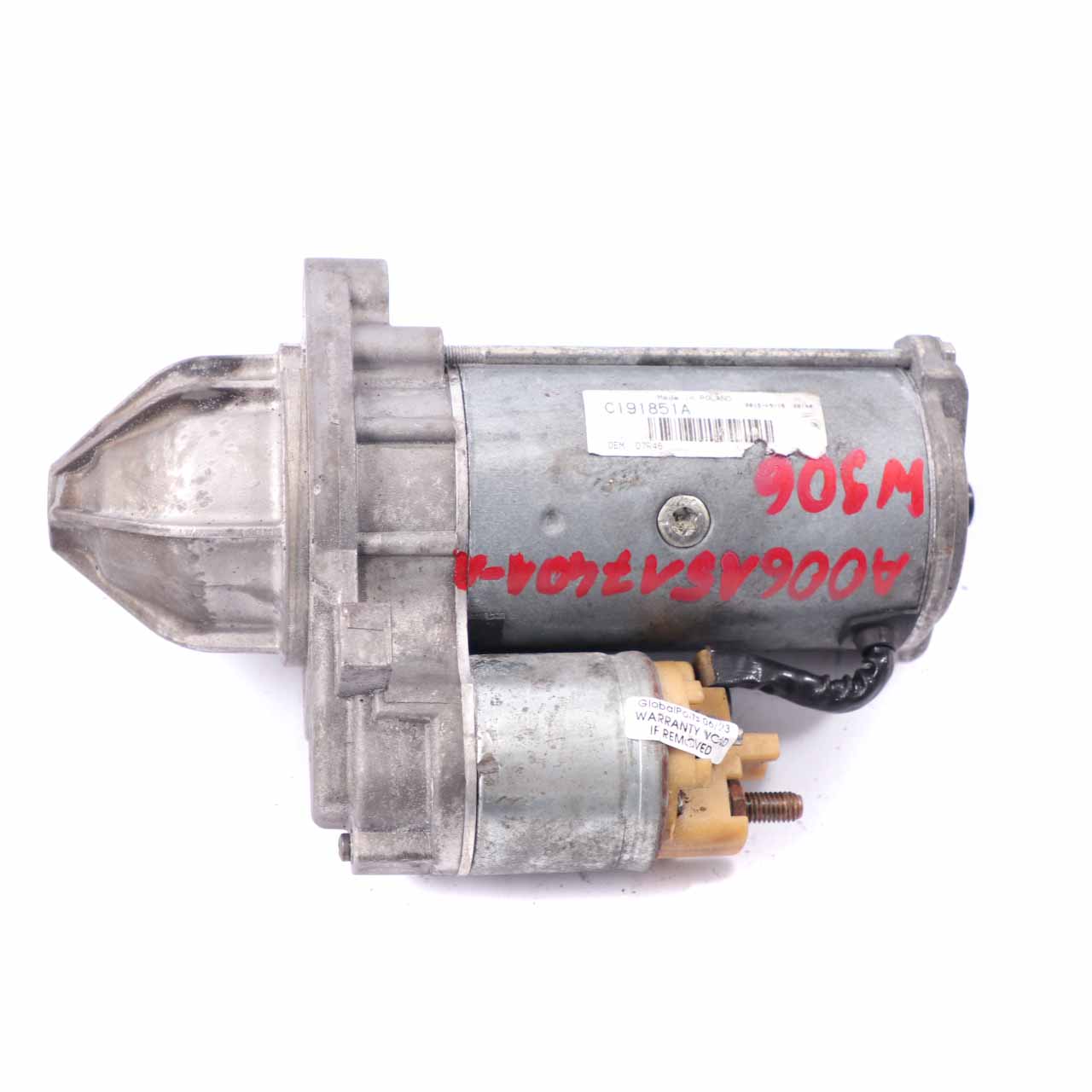 Mercedes Sprinter W906 Diesel Anlasser Motor Valeo A0061517401