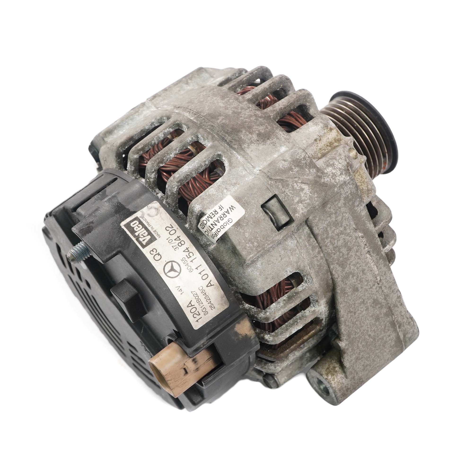 Mercedes W203 M111 Alternator Generator Valeo 120A A0111548402