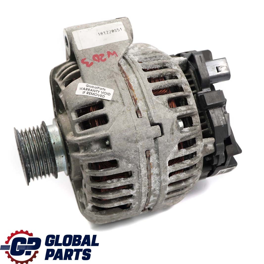 Mercedes-Benz W203 M111 C 180 Bosch Generator Alternator 0124515056