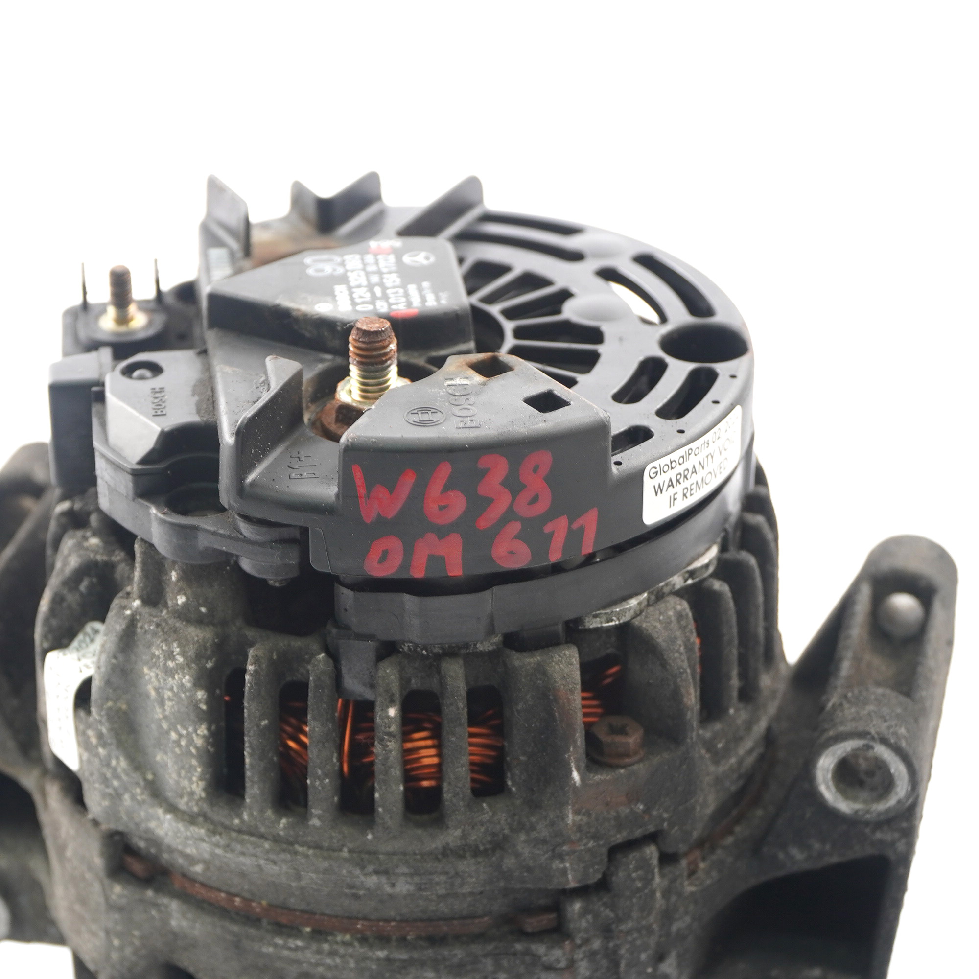 Lichtmaschine Mercedes W638 OM611 Motor Lichtmaschine Generator A0131541702