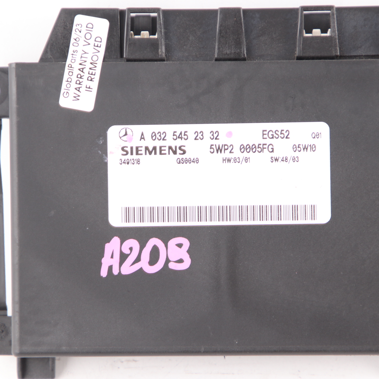 Mercedes Vito W639 Automatik-Getriebe EGS Steuergerät Modul ECU A0015455716