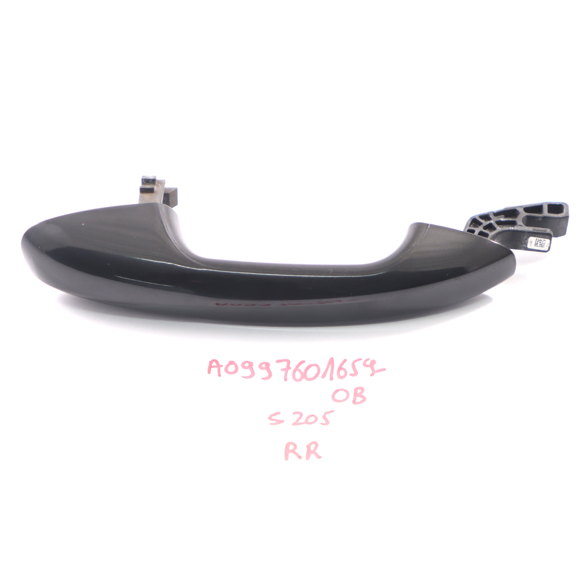 Door Handle Mercedes S205 Outside Rear Right O/S Obsidian Black -197 A0997601659