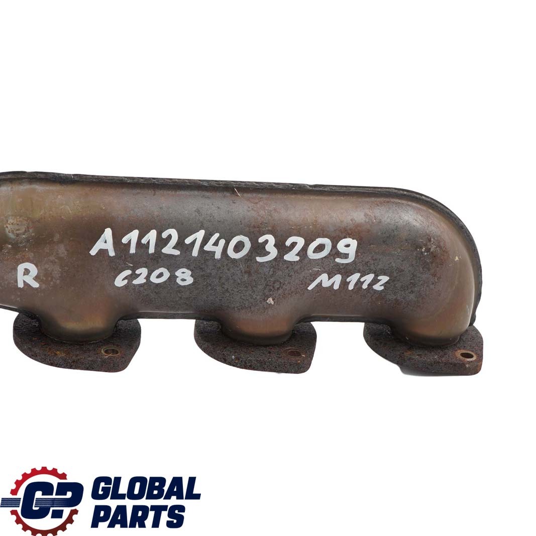 Mercedes-Benz M CLK W163 C208 M112 Petrol Exhaust Manifold A1121403209 1-3 Cyl