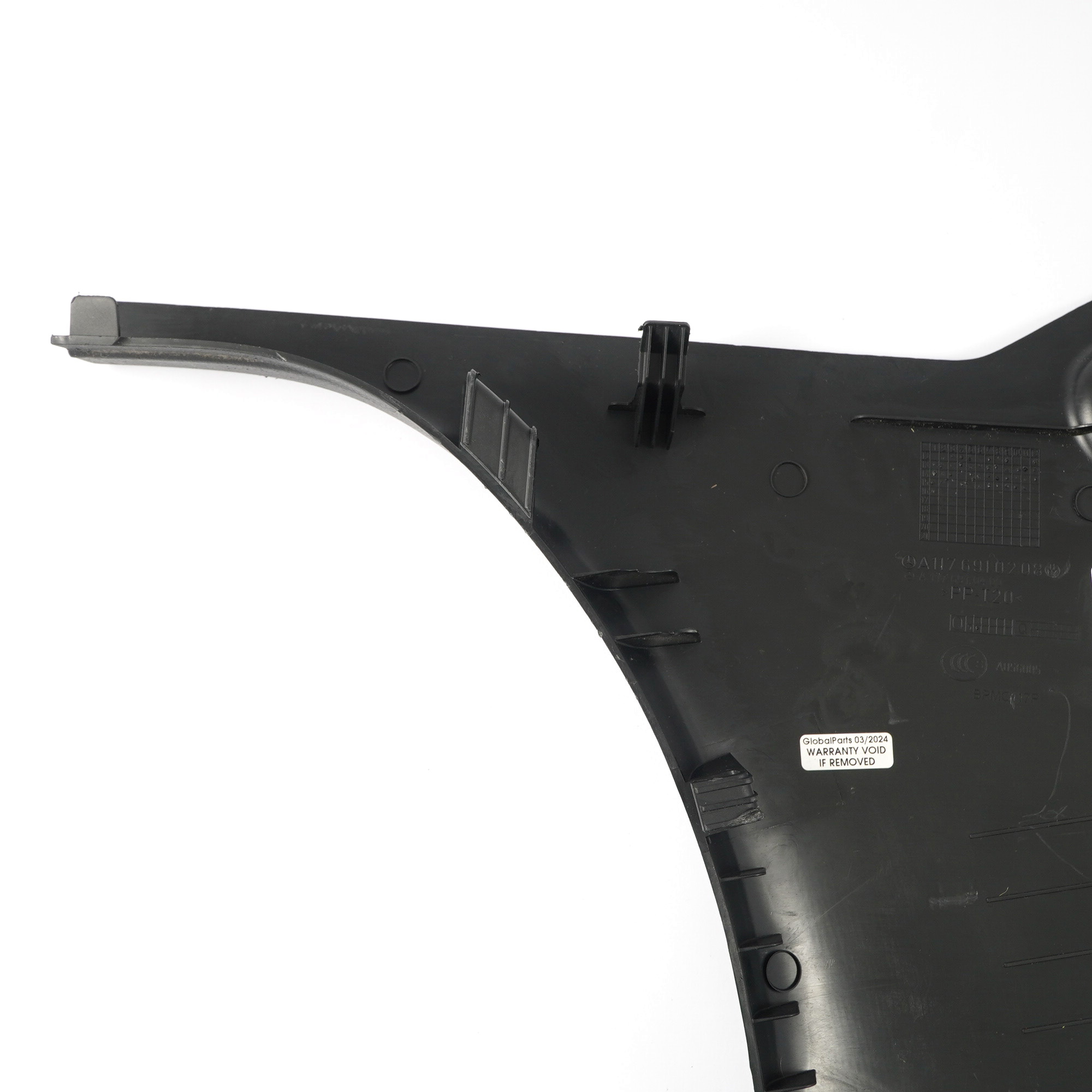 Mercedes CLA C117 B-Säule Abdeckung Panel unten Trim rechts schwarz A1176910208