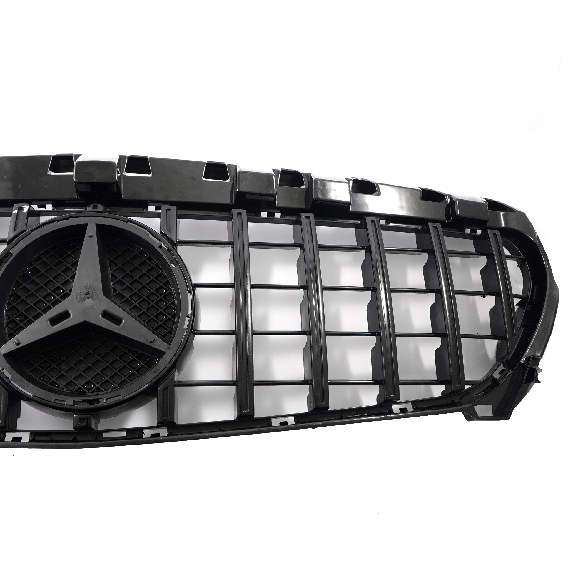 Grille Frame Mercedes X117 AMG Front Grille Radiator Cover Black A1178880460