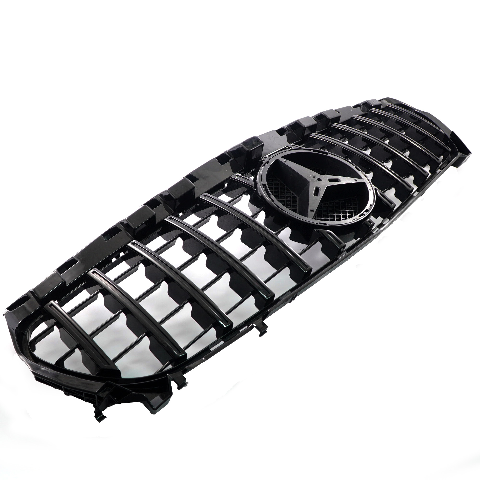 Grille Frame Mercedes X117 AMG Front Grille Radiator Cover Black A1178880460