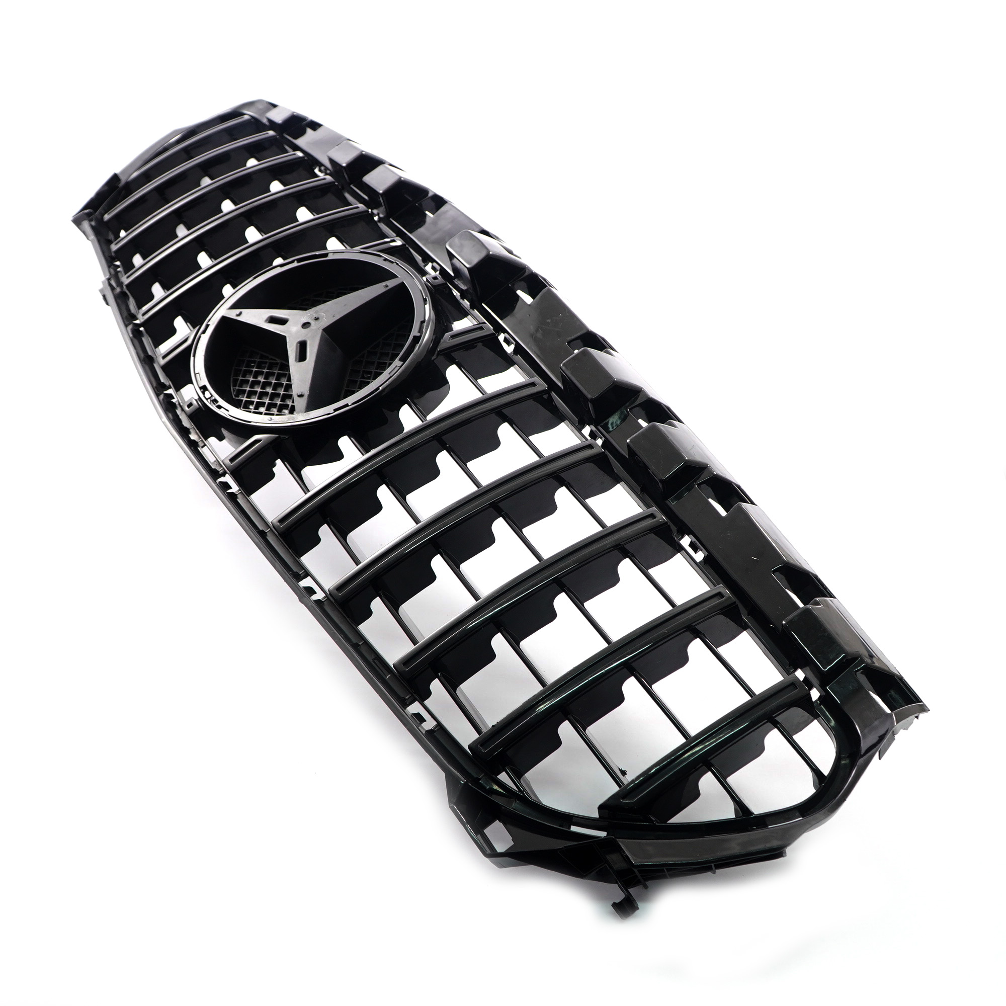 Grille Frame Mercedes X117 AMG Front Grille Radiator Cover Black A1178880460