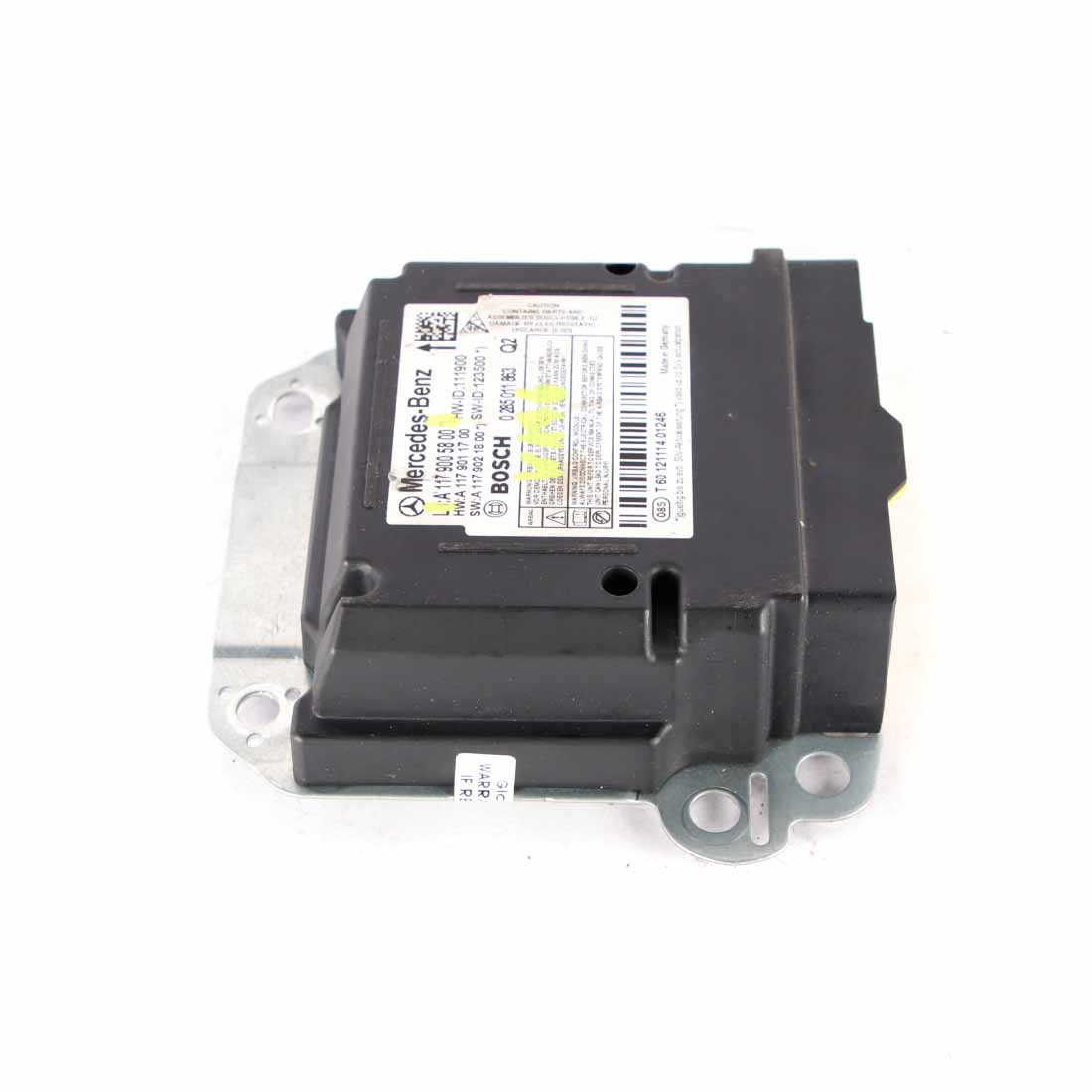 Mercedes W176 Airbag Gurte System Steuergerät Modul ECU Bosch A1179005800