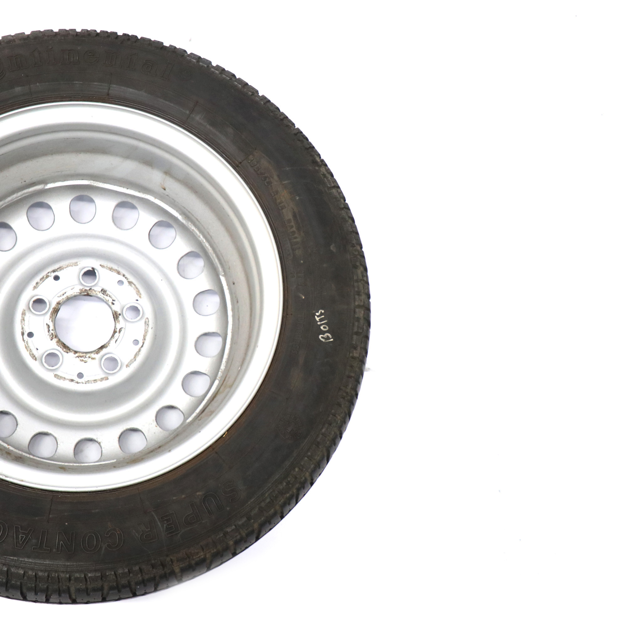 Mercedes W124 Jante acier avec pneu Continental 195/65 R15 6,5J A1244001202