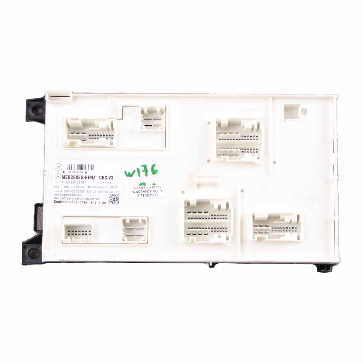 Mercedes W176 Body Control Modul BCM Steuergerät ECU A1569005303