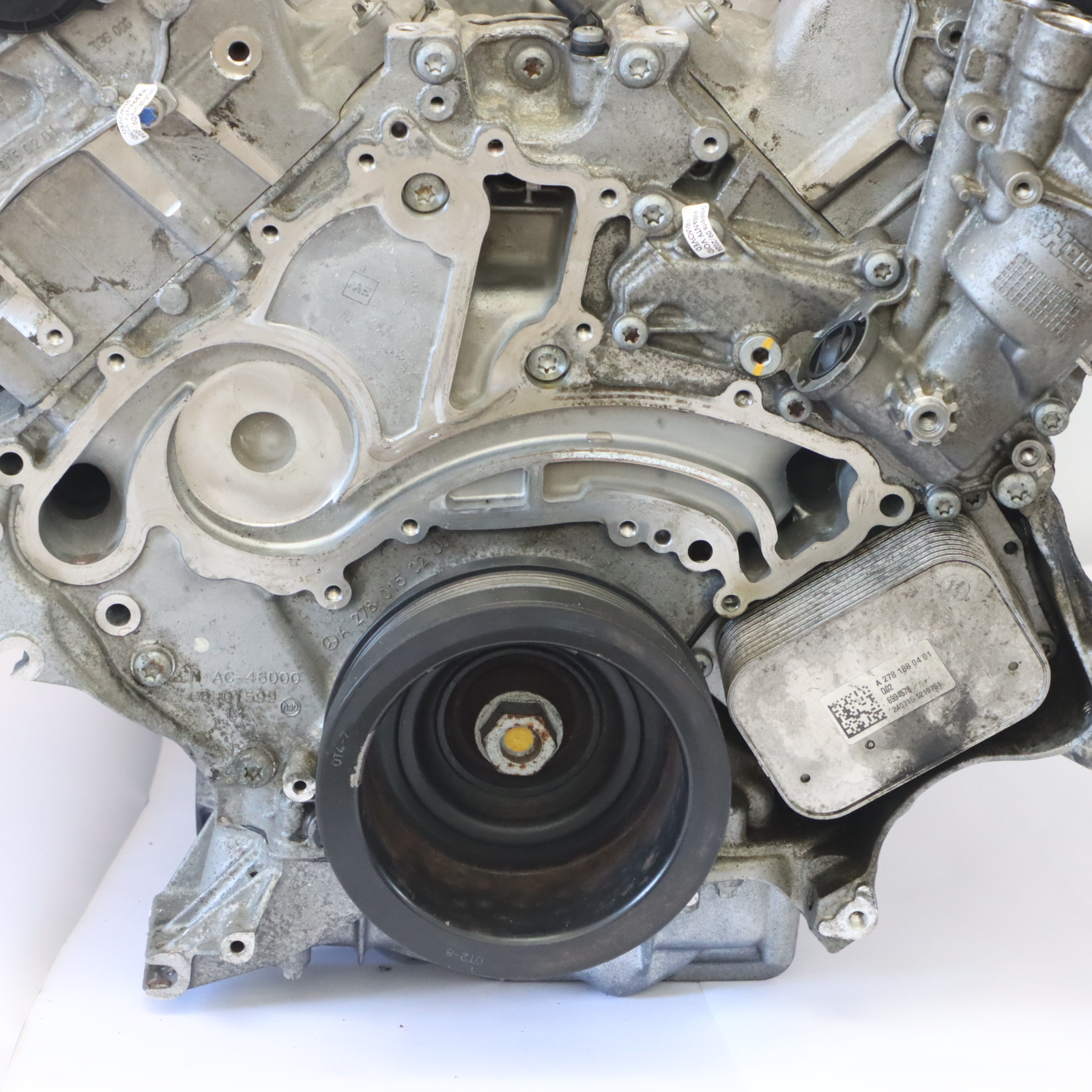 Mercedes R231 SL 63 AMG Bare Engine 157983 157.983 with 39k miles, WARRANTY