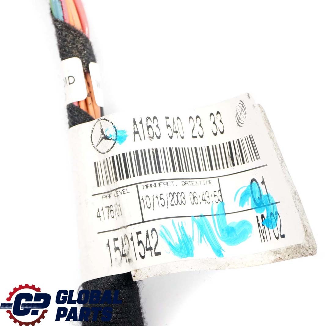 Mercedes-Benz M ML W163 Centre Console Wiring Harness Cable Loom A1635402333